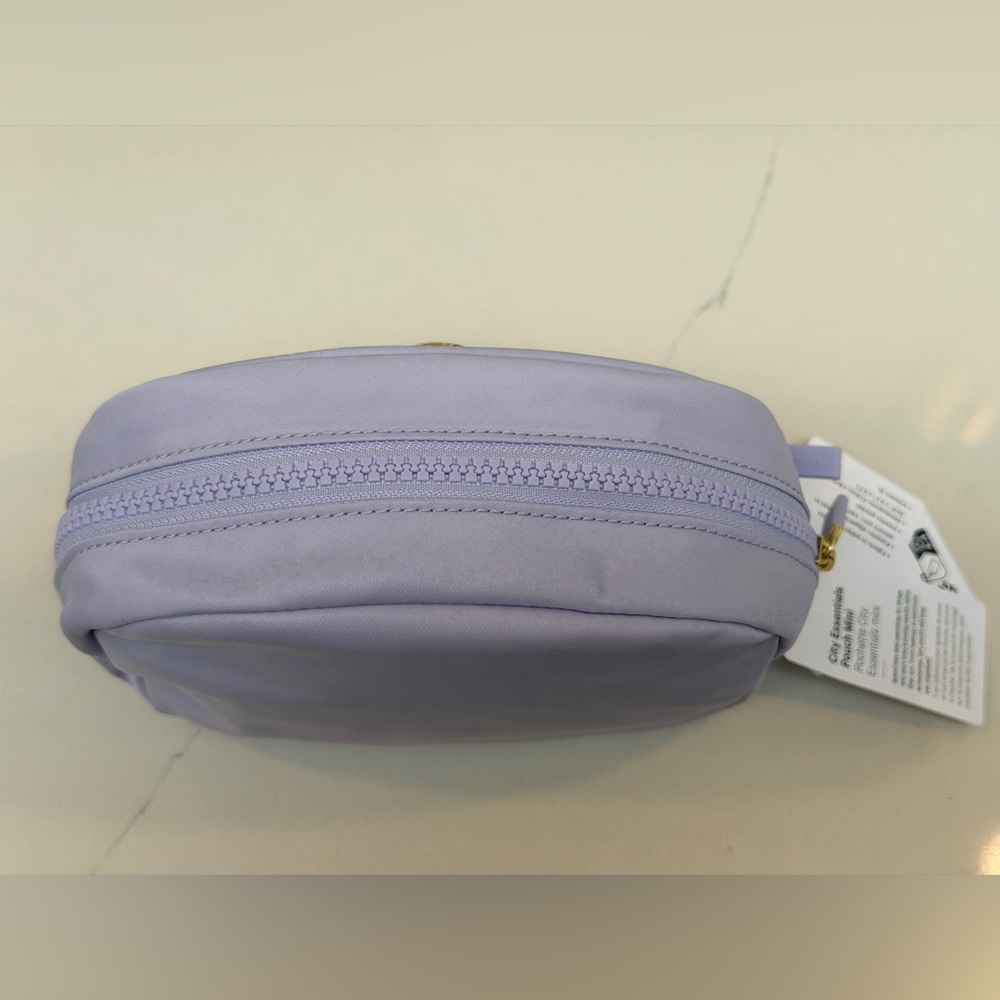 NWT Lululemon City Essential Pouch Duo in Lavender Frost with Gold Hardware - Picture 5 of 11